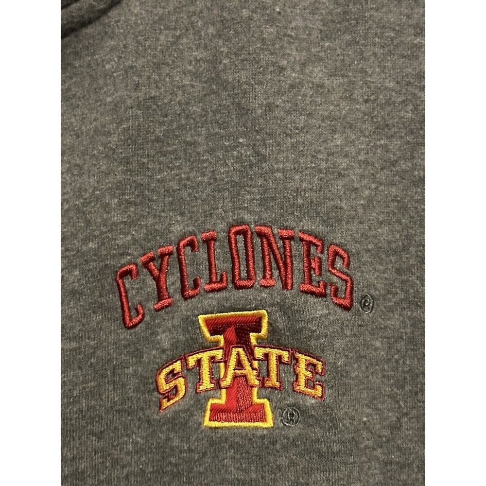 Colosseum Iowa State Cyclones Shirt Long Sleeve 1/4 Zip Sweatshirt Mens Med - Picture 4 of 6
